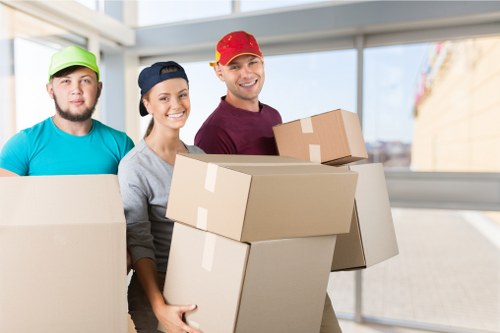 Business relocation support with an Enfield man and van service
