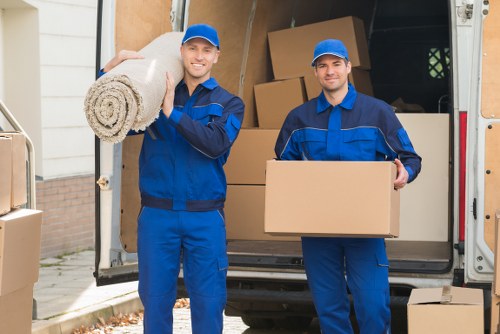 Commercial moving truck support for Enfield shops and offices