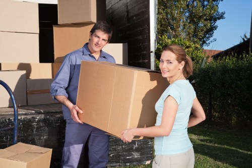 Man and van service handling furniture delivery in Enfield