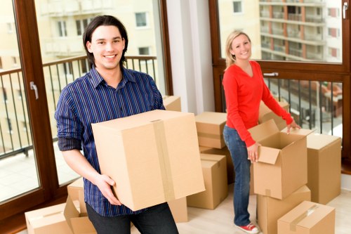 Organised unpacking and room setup after a move in Enfield