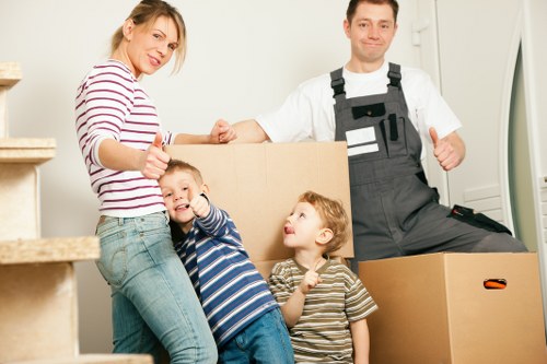 Professional removals van service for homes and businesses in Enfield